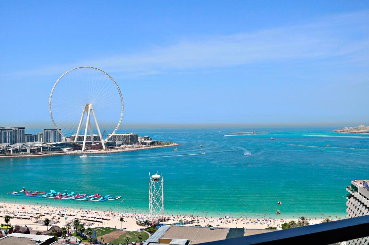 Full Seaview⎮High Floor⎮3 Minutes To The Beach ดูไบ ภายนอก รูปภาพ